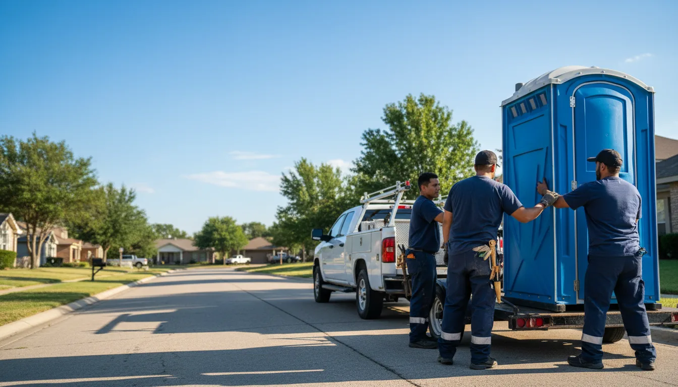 Portable Toilet Rental in Sublime, TX near me